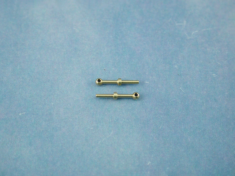 Radio Active 1 Hole Stanchion, Brass 6mm (Pk10) RMA66106