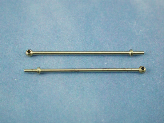 Radio Active 1 Hole Stanchion, Brass 35mm (Pk10) RMA66135