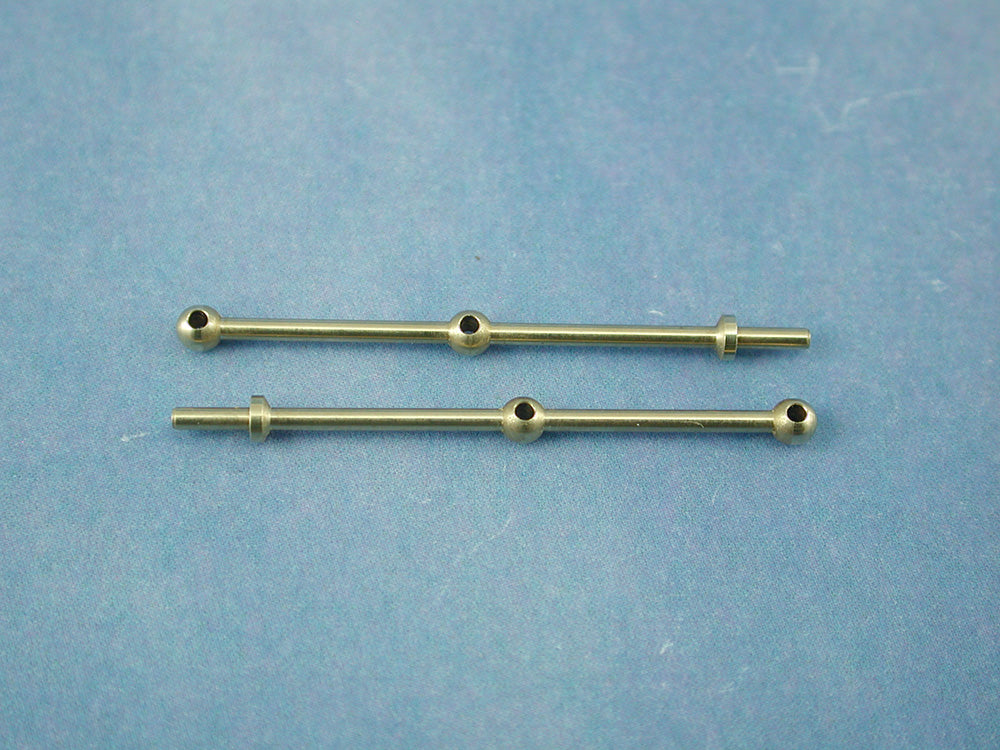 Radio Active 2 Hole Stanchion, Brass 30mm (Pk10) RMA66230