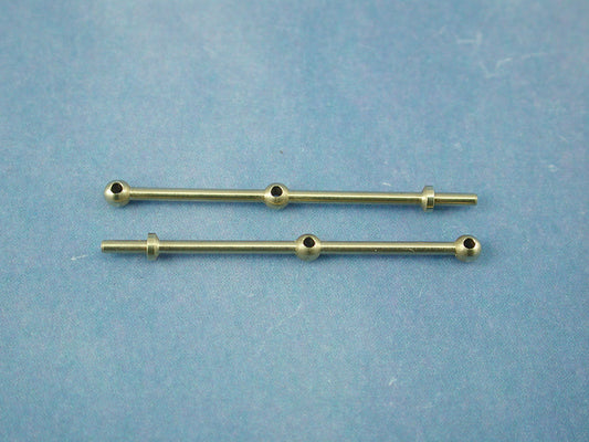 Radio Active 2 Hole Stanchion, Brass 30mm (Pk10) RMA66230