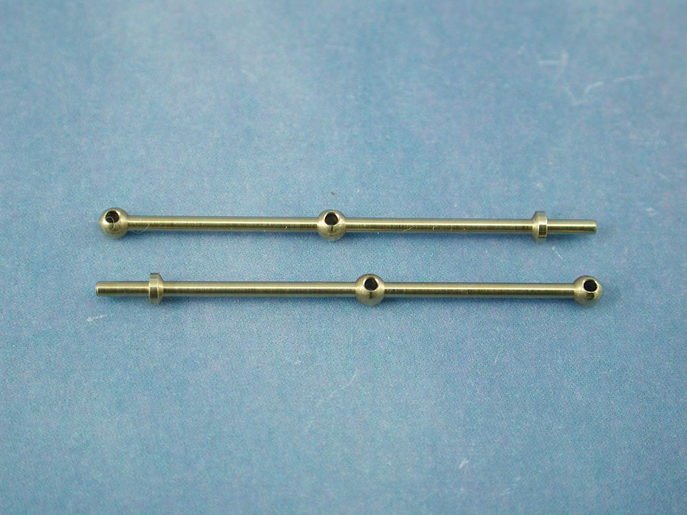 Radio Active 2 Hole Stanchion, Brass 35mm (Pk10) RMA66235