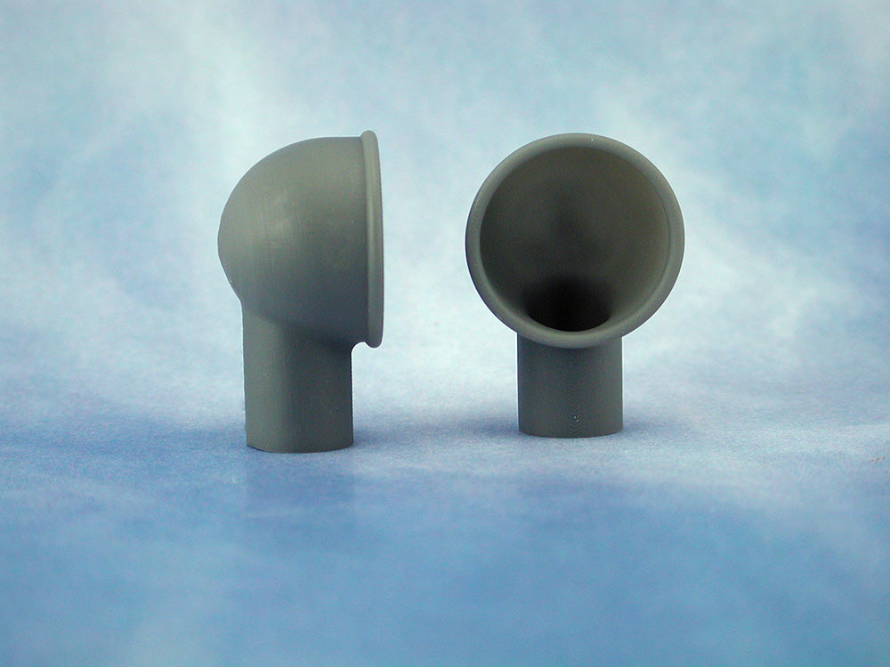 Radio Active Cowl Ventilators (Resin) Ø23, H35mm(Pk2) RMABR55