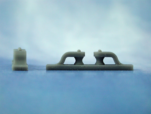 Radio Active Fairlead Open (double vertical rollers) L35, W6, H7(Pk2) RMABR590