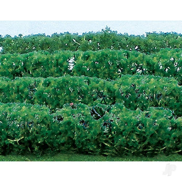 JTT Flower Hedges, 5x3/8x5/8in, HO-Scale, (8 per pack) 95515