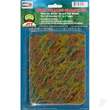 JTT Fall Mixed Branches, 1.5in to 3in, (60 per pack) 95521