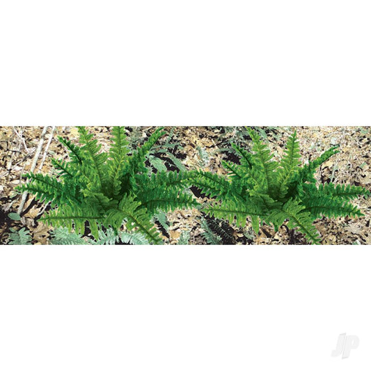 JTT Ferns, 1in Tall, O-Scale, (9 per pack) 95534