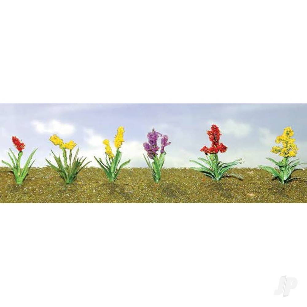 JTT Assorted Flower Plants 2, O-Scale, (10 per pack) 95560