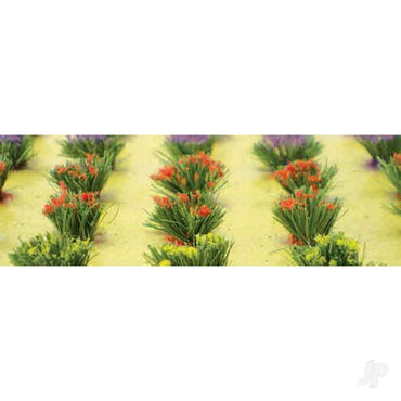 JTT Detachable Flower Bushes, HO-Scale, (30 per pack) 95581