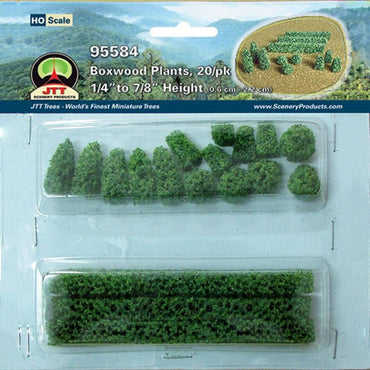 JTT Boxwood Plant, HO-Scale, (20 per pack) 95584
