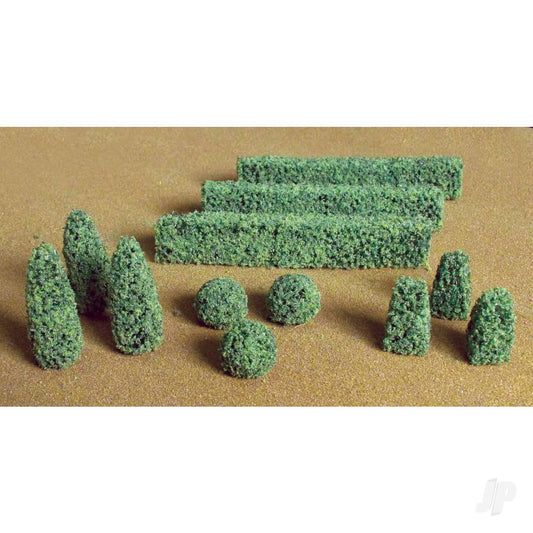 JTT Boxwood Plant, O-Scale, (15 per pack) 95585