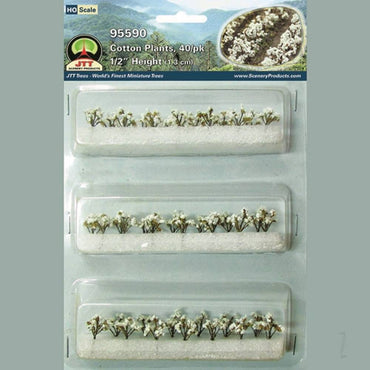 JTT Cotton Plants, HO-Scale, (40 per pack) 95590