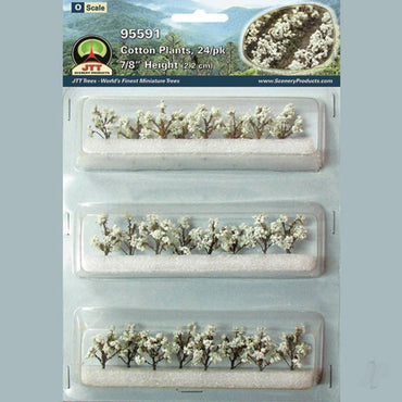 JTT Cotton Plants, O-Scale, (24 per pack) 95591