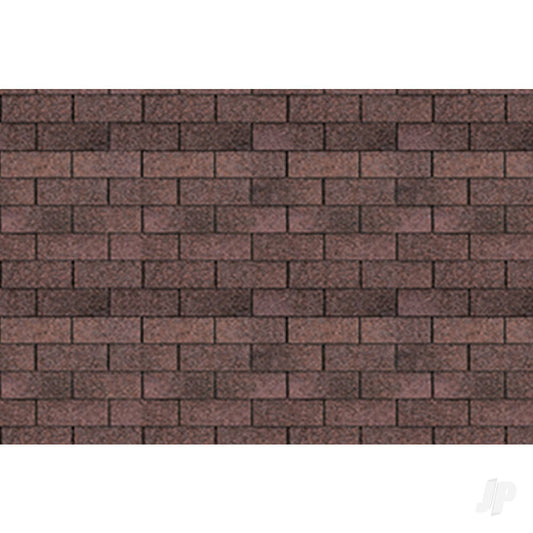 JTT Asphalt Shingle, 1:48, O-Scale, (2 per pack) 97441