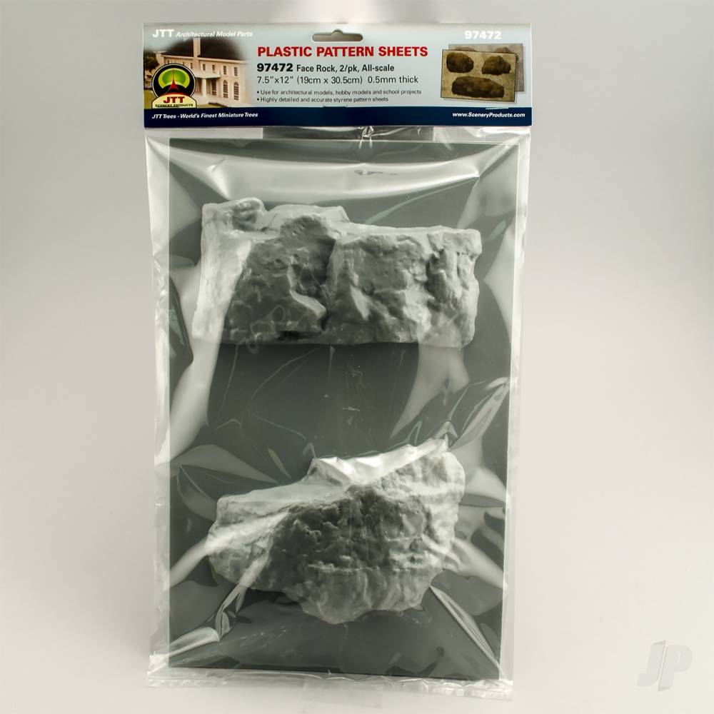 JTT Face Rock, All-Scale, (2 per pack) 97472