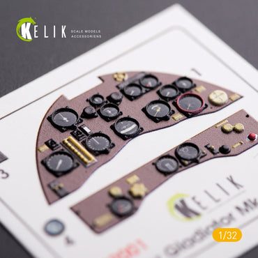 Kelik K3D32001 1:32 Gloster Gladiator Mk.II interior