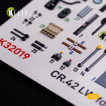 Kelik K3D32019 1:32 Fiat CR.42 LW