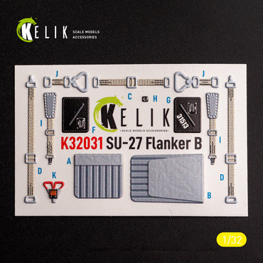Kelik K3D32031 1:32 Sukhoi Su-27