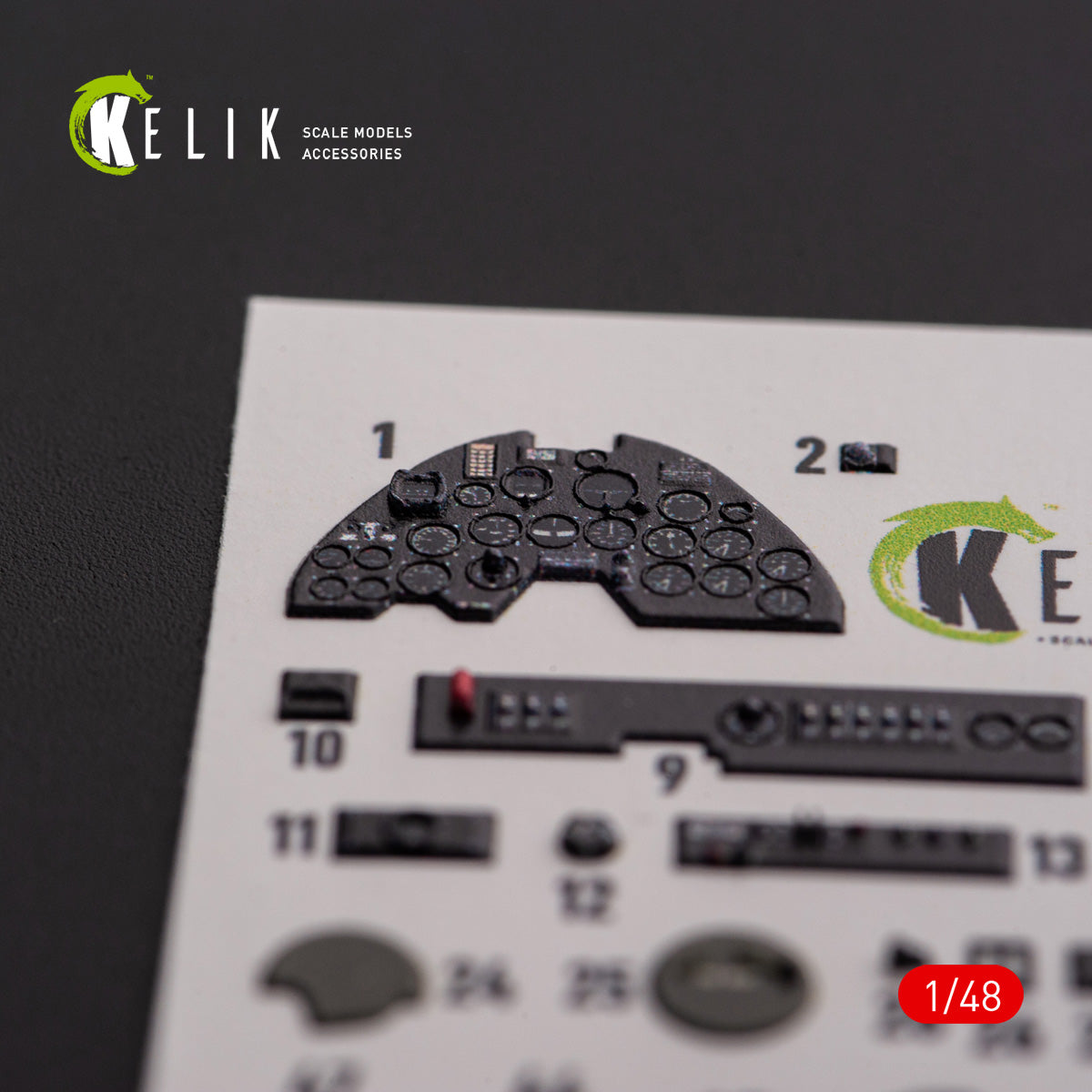 Kelik K3D48108 1:48 Lockheed P-38F "Lightning"