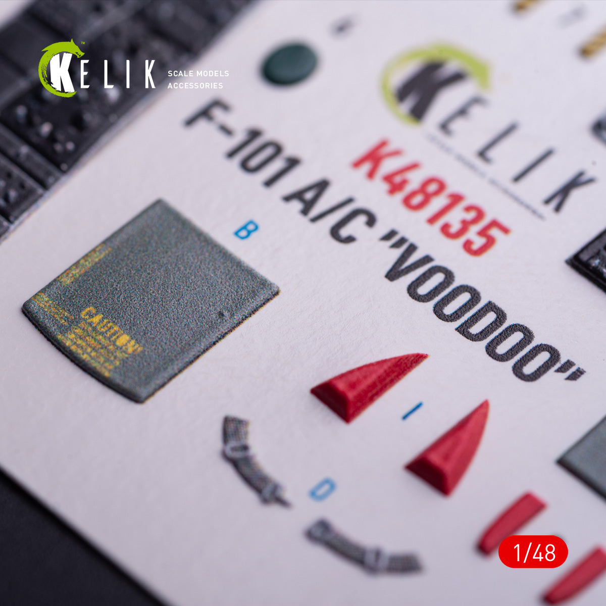 Kelik K3D48135 1:48 McDonnell F-101A/C VooDoo