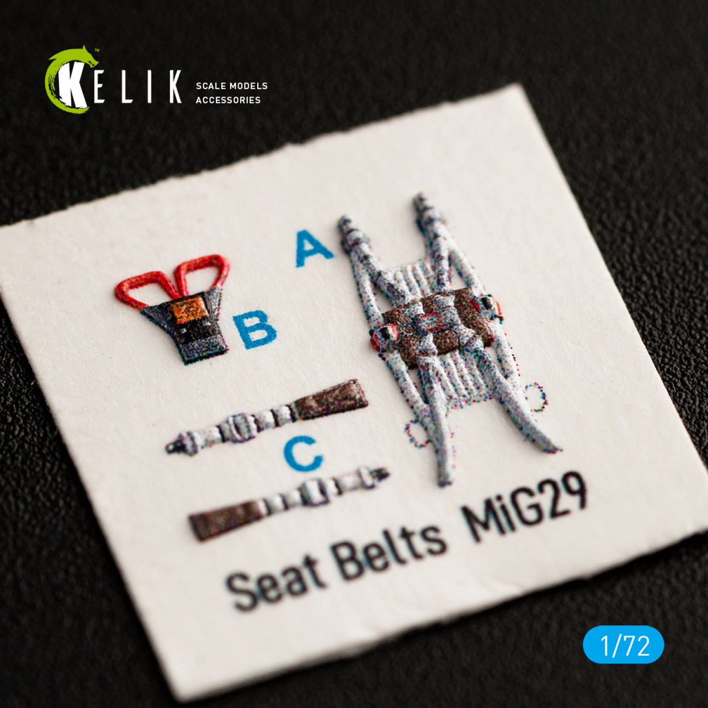 Kelik K3D72043 1:72 Mikoyan MiG-29 Fulcrum-A 9-12 interior