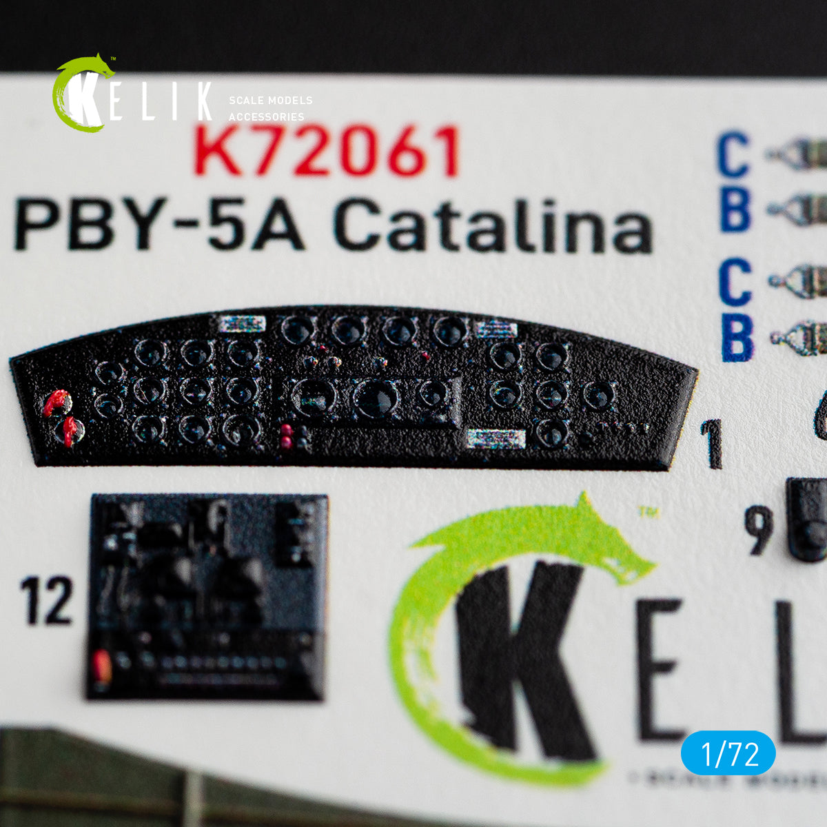 Kelik K3D72061 1:72 Consolidated PBY-5A Catalina interior