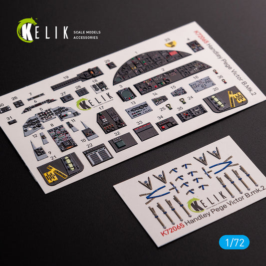 Kelik K3D72065 1:72 Handley-Page Victor B Mk2 interior