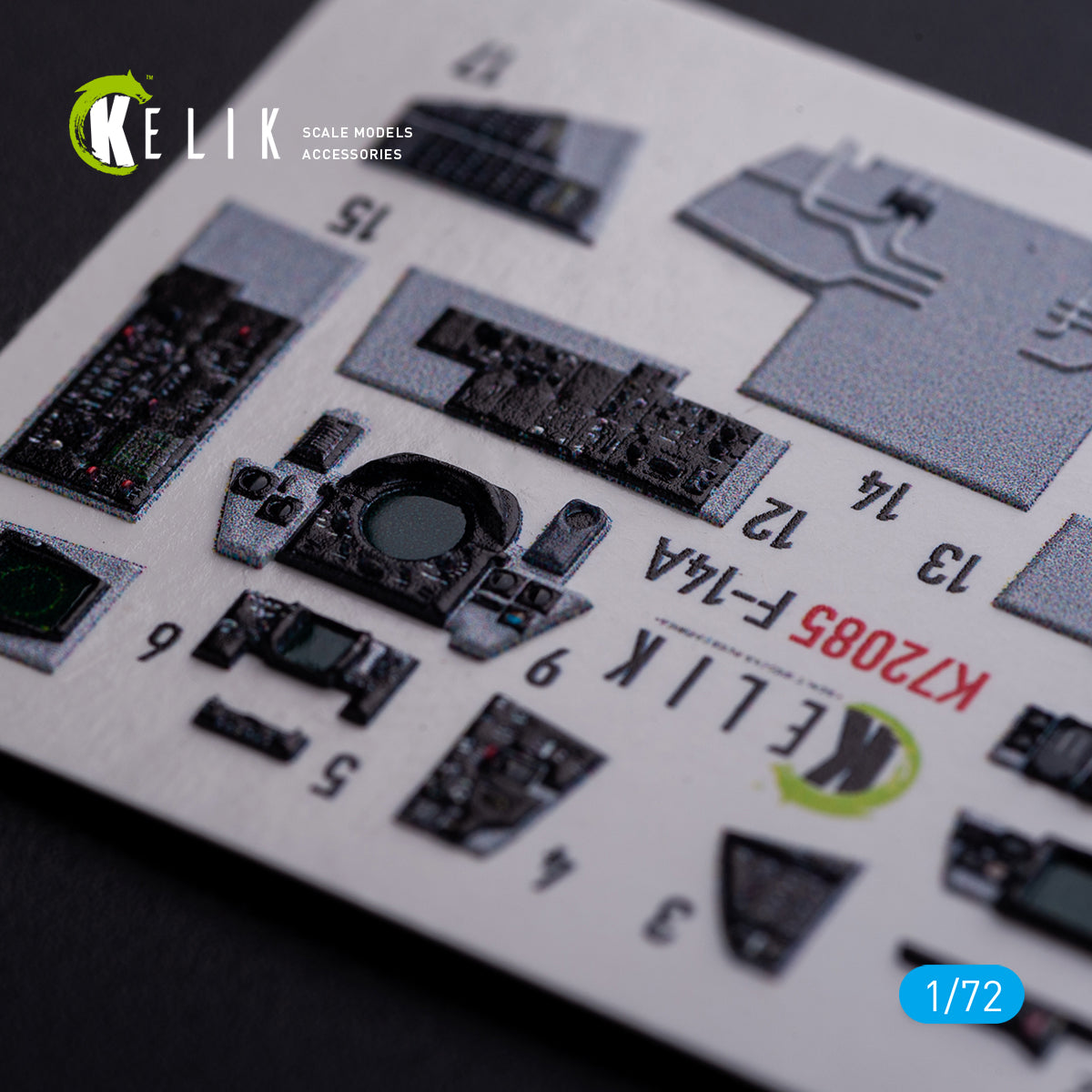 Kelik K3D72085 1:72 Grumman F-14A Tomcat