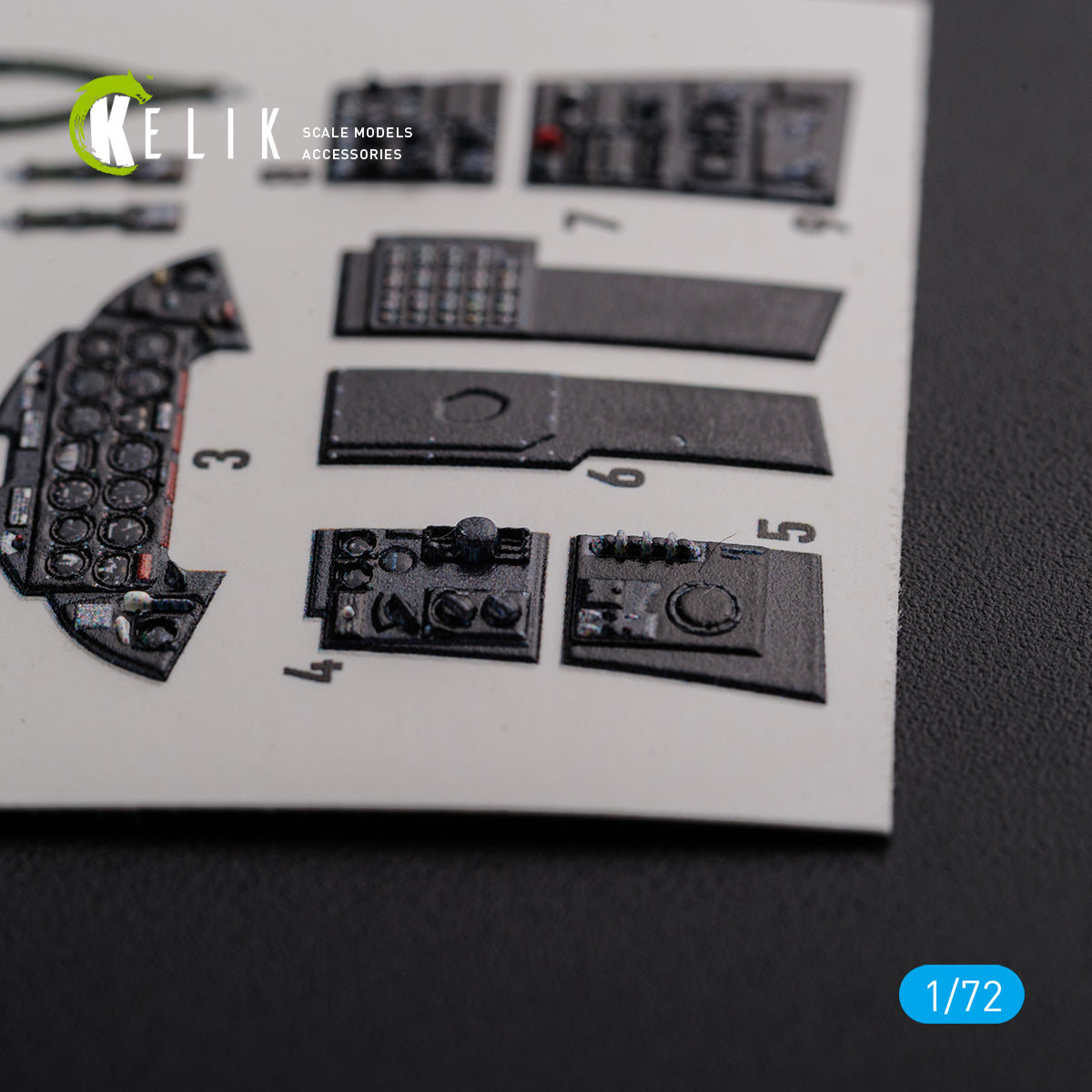 Kelik K3D72113 1:72 Grumman F9F-2 Panther interior