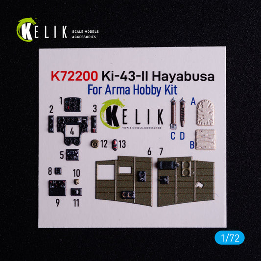 Kelik K3D72200 1:72 Nakajima Ki-43-II Hayabusa