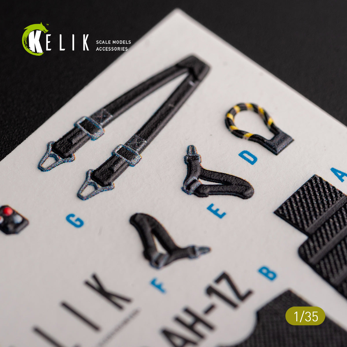 Kelik K3D35027 1:35 Bell AH-1Z interior 3D-decals