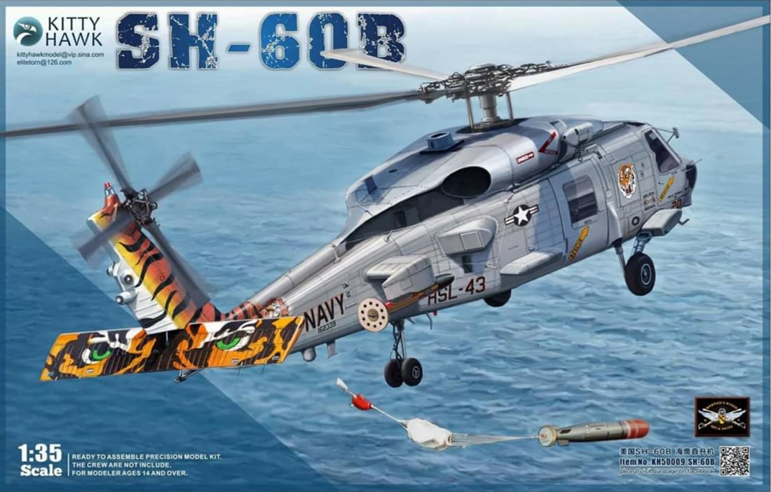 Kitty Hawk Models KH50009 1:35 Sikorsky SH-60B Seahawk