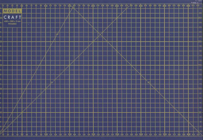 Shesto PKN6003 A3 Cutting Mat size in millimeters 297 x 420 mm