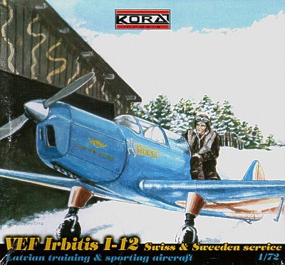 Kora KORA72112 1:72 VEF Irbitis I-12 Swiss and Swedish service