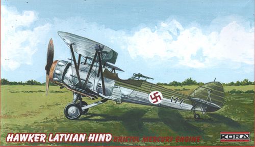 Kora KORA72153 1:72 Hawker Latvian Hind