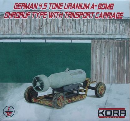 Kora KORA72208 1:72 German 4.5t Uranium A-bomb Ohrdruf type