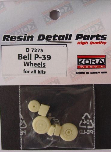 Kora KORAD7273 1:72 Wheels for Bell P-39