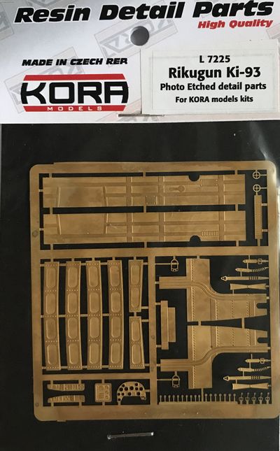Kora KORAL7225 1:48 Rikugun Ki-93 detailing set