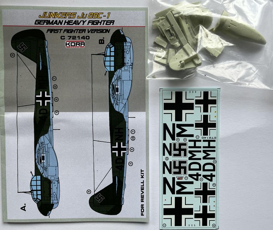Kora KORC72140 1:72 Junkers Ju-88C-1