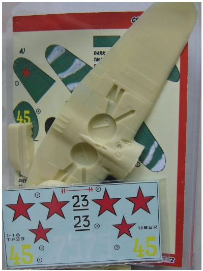 Kora KORC7283 1:72 Polikarpov I-16 Typ 29 Soviet service II