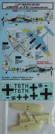Kora KORCSD7268 1:72 Junkers Ju-87D-1 'Stuka' Ski