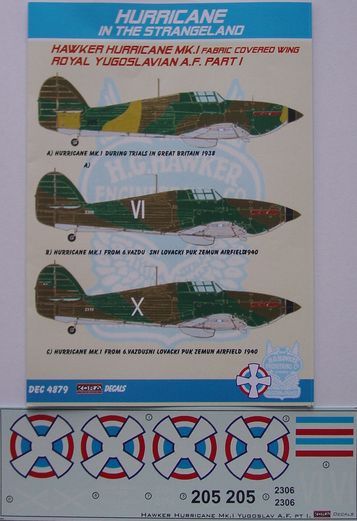 Kora KORD4879 1:48 Hawker Hurricane Mk.I
