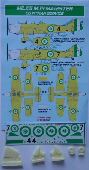 Kora KORD72151 1:72 Miles M.14 Magister