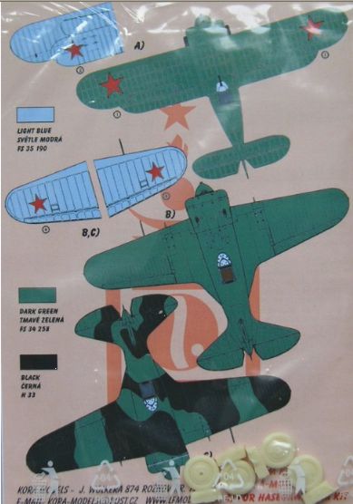 Kora KORD72198 1:72 Stalin's Falcons in Mongolian service