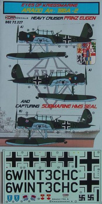 Kora KORD72327 1:72 Arado Ar-196A-2