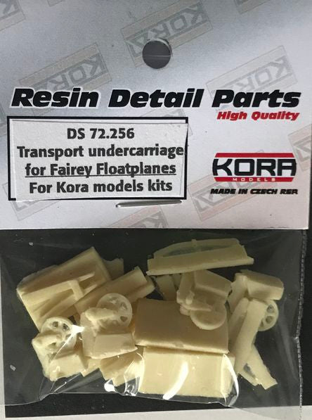 Kora KORDS72256 1:72 Transport undercarriage for Fairey floatplanes