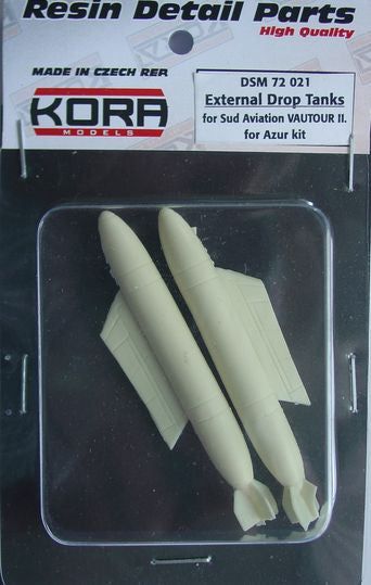 Kora KORDSM7221 1:72 SNCASO SO.4050 Vautour IIN External Drop Tanks