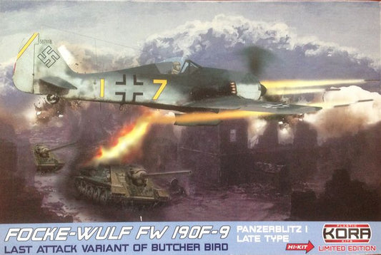 Kora KPK72054 1:72 Focke-Wulf Fw-190F-9 Panzerblitz