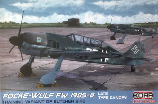Kora KPK72059 1:72 Focke-Wulf Fw-190S-8 German late canopy type plastic kit