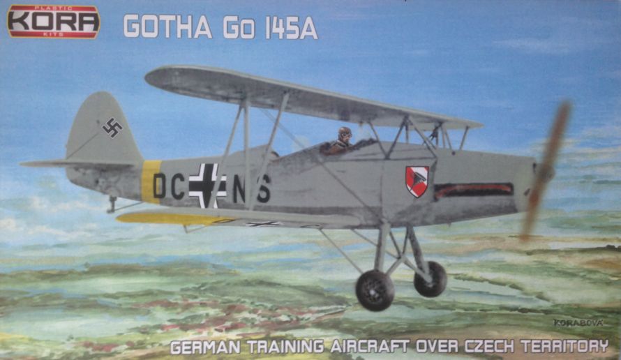 Kora KPK72061 Gotha Go-145A German Trainer Czech Territory 1:72