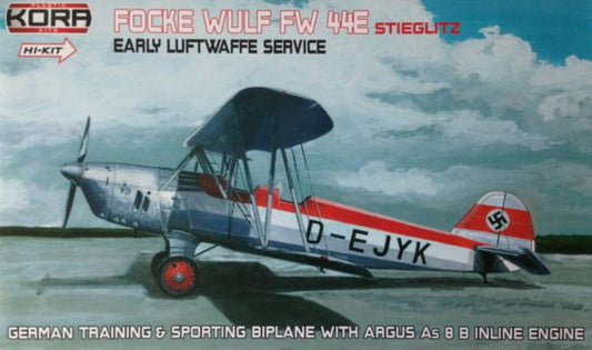 Kora KPK72070 1:72 Focke-Wulf Fw-44E Steiglitz Early Luftwaffe Service